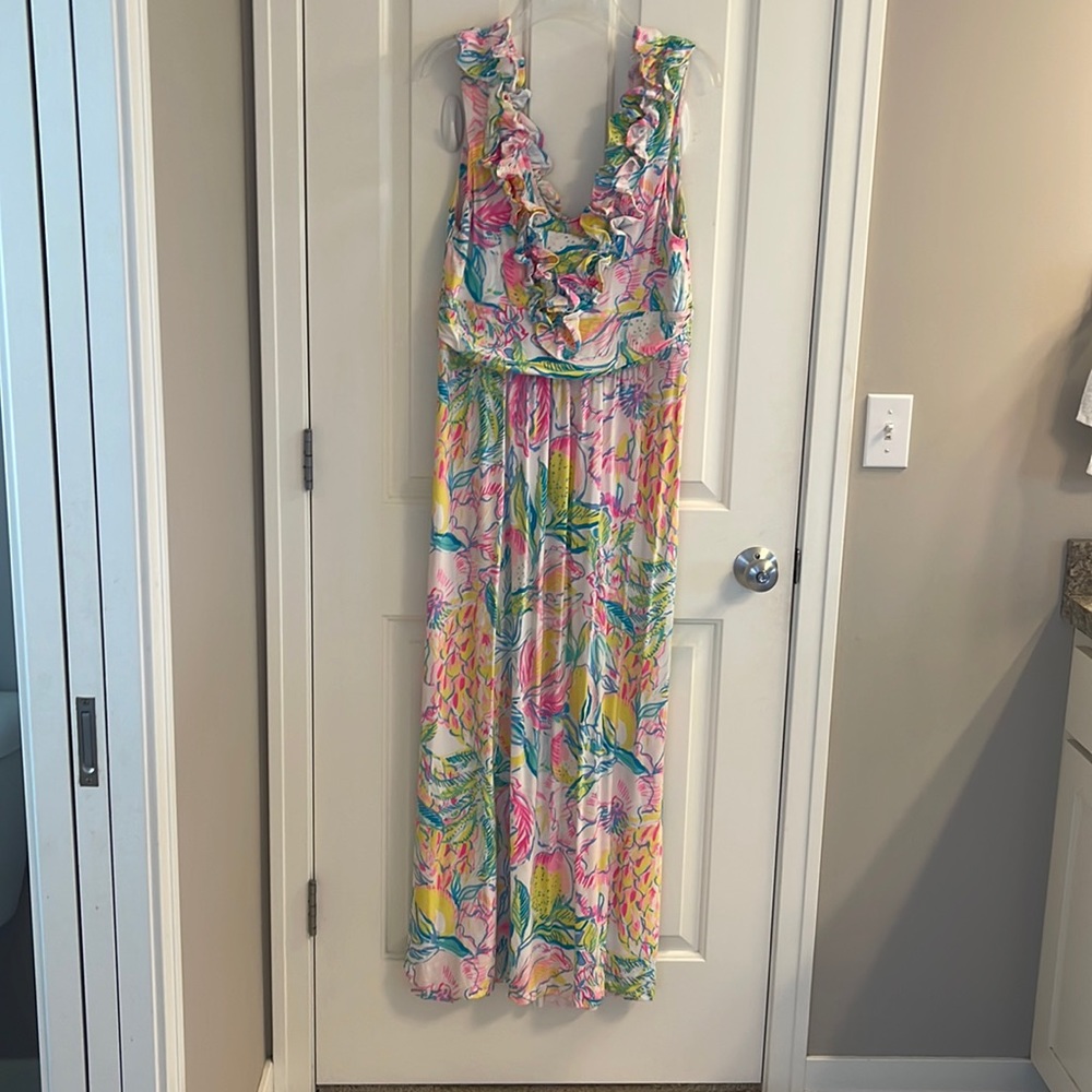 Lilly Pulitzer Xl Lena Maxi Dress